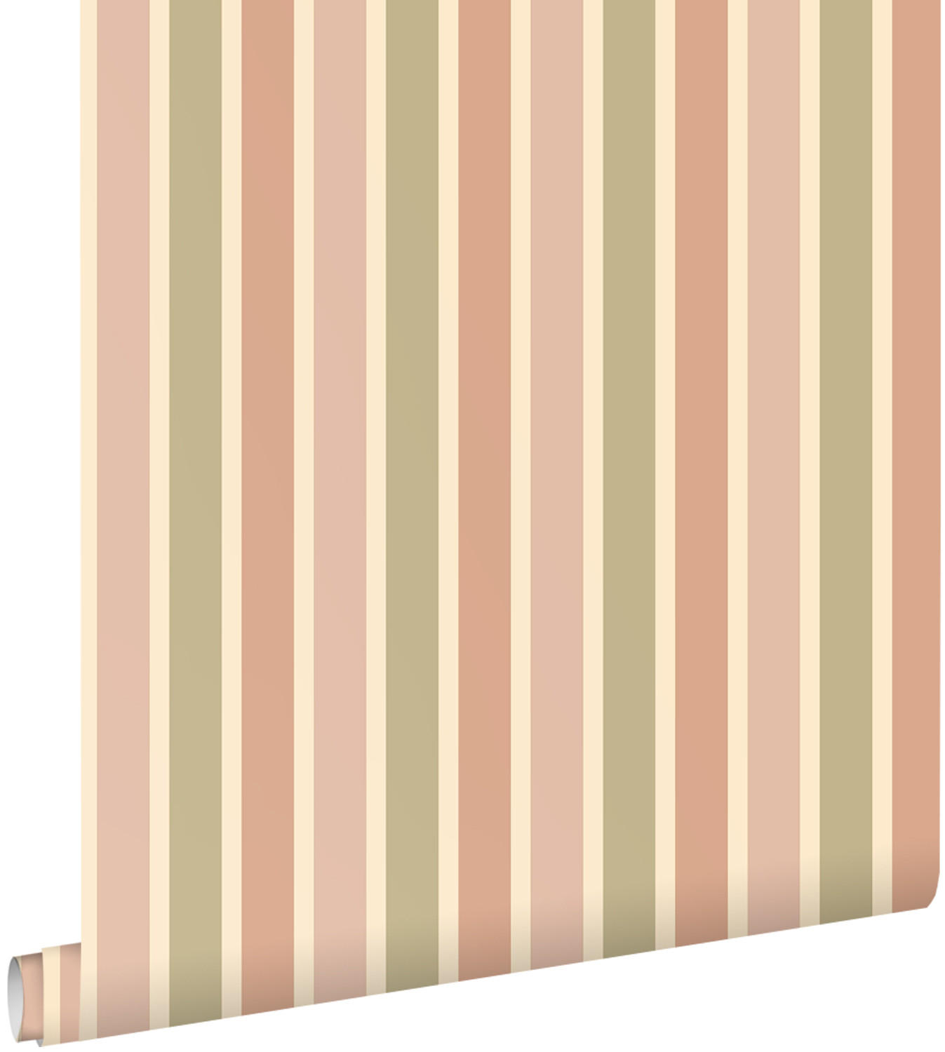 TAPETE Streifen 50 x 900 cm - Pink, Papier (50/900cm) - ESTAhome