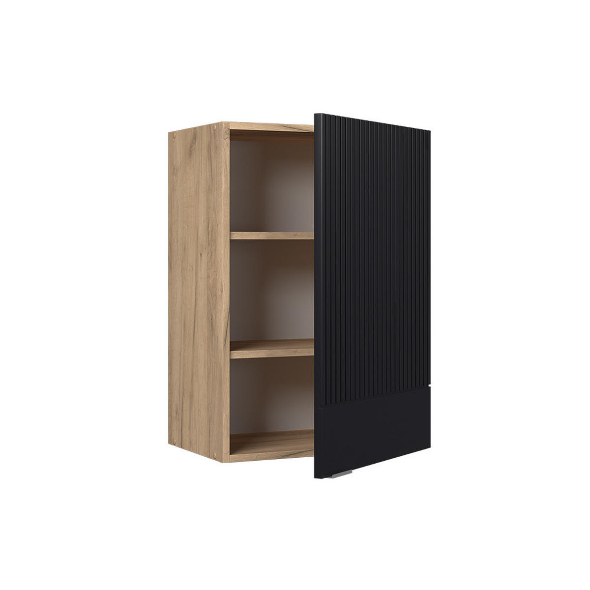 Honigeiche/Schwarz, Holzwerkstoff (50/72/34.1cm) - Vicco