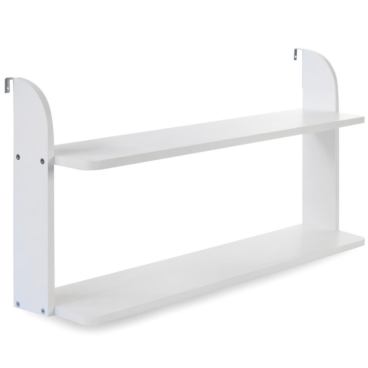 HOCHBETT Einhängeregal weiß - Weiß, Holz (83/40/18cm) - Homestyle4u