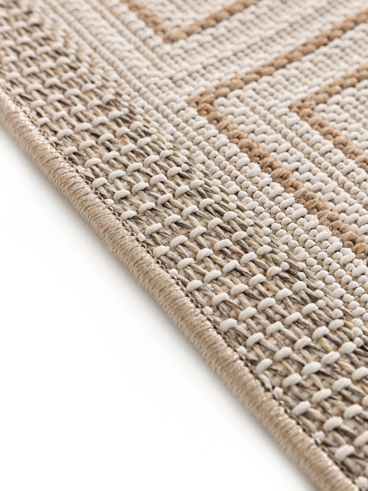 OUTDOORTEPPICH Andora Cream/Beige 80x150 cm - Creme, Textil (80/150cm) - benuta Pop