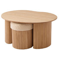 COUCHTISCH Rund Braun 90 x 73 x 44 cm - Braun, Holz (73/90/44cm) - Nordlys