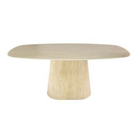 ESSTISCH CENTRO Beige Travertin Optik 180cm - Beige, Keramik (180/90/76cm) - alesvelt