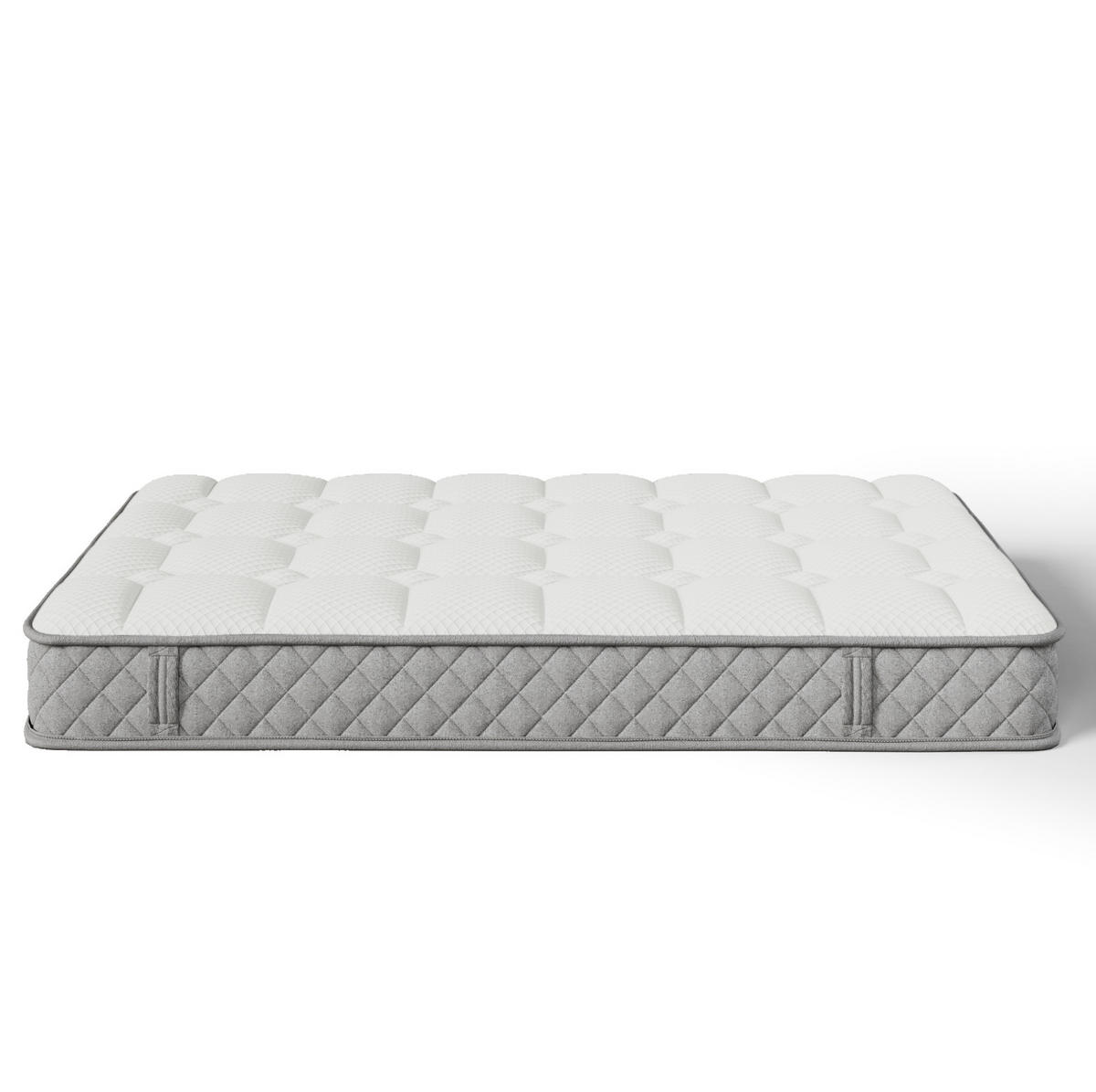 POLSTERBETT 90/200 cm Grau mit Stauraum, LED und USB- und Type-C-Anschlüssen - Grau, Textil (90/200cm) - Flora Grace