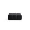 POUF Bellis aus Boucle graphit - Graphitfarben, Textil (94/43/94cm) - Micadoni