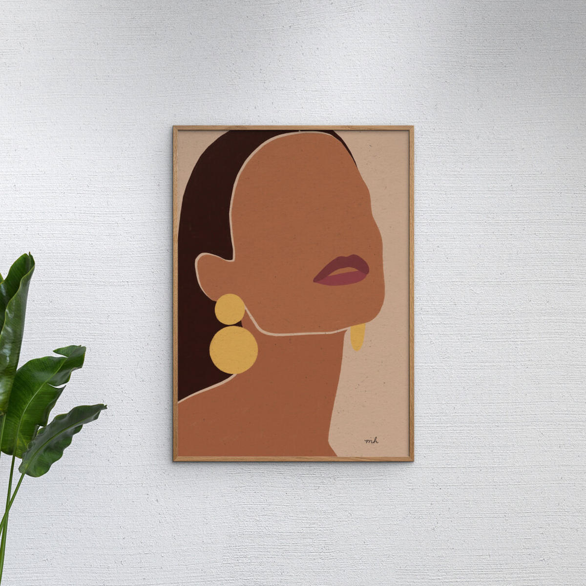 POSTER Wild Apple - Summer Glow - Braun, Papier (50/70/0.1cm) - Poster&Frame