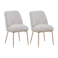 STUHL - 50cm x 61cm - Polyester - cremefarben - DYLORA - Creme, Textil (50/86.5/61cm) - Vente-Unique