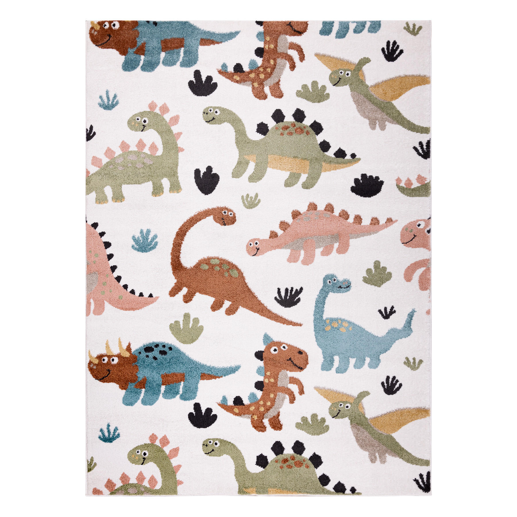TEPPICH Fun 160/220 cm - Creme, Textil (160/220cm) - rugsX