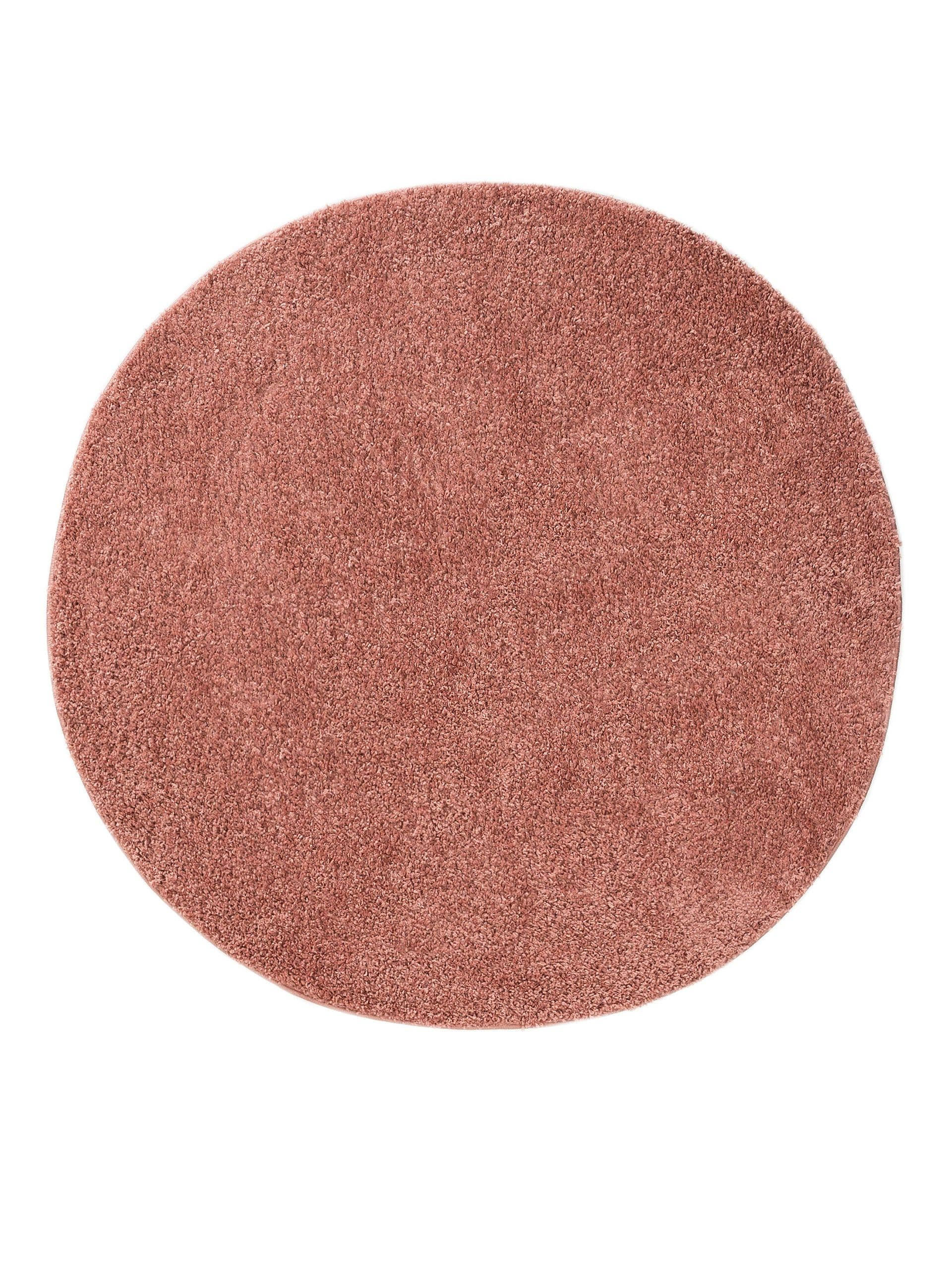 HOCHFLORTEPPICH Soho Rosa ø 160 cm rund - Rosa, Kunststoff (160/160cm) - benuta
