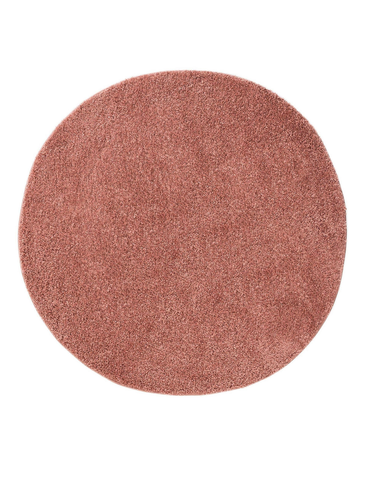 HOCHFLORTEPPICH Soho Rosa ø 160 cm rund - Rosa, Kunststoff (160/160cm) - benuta