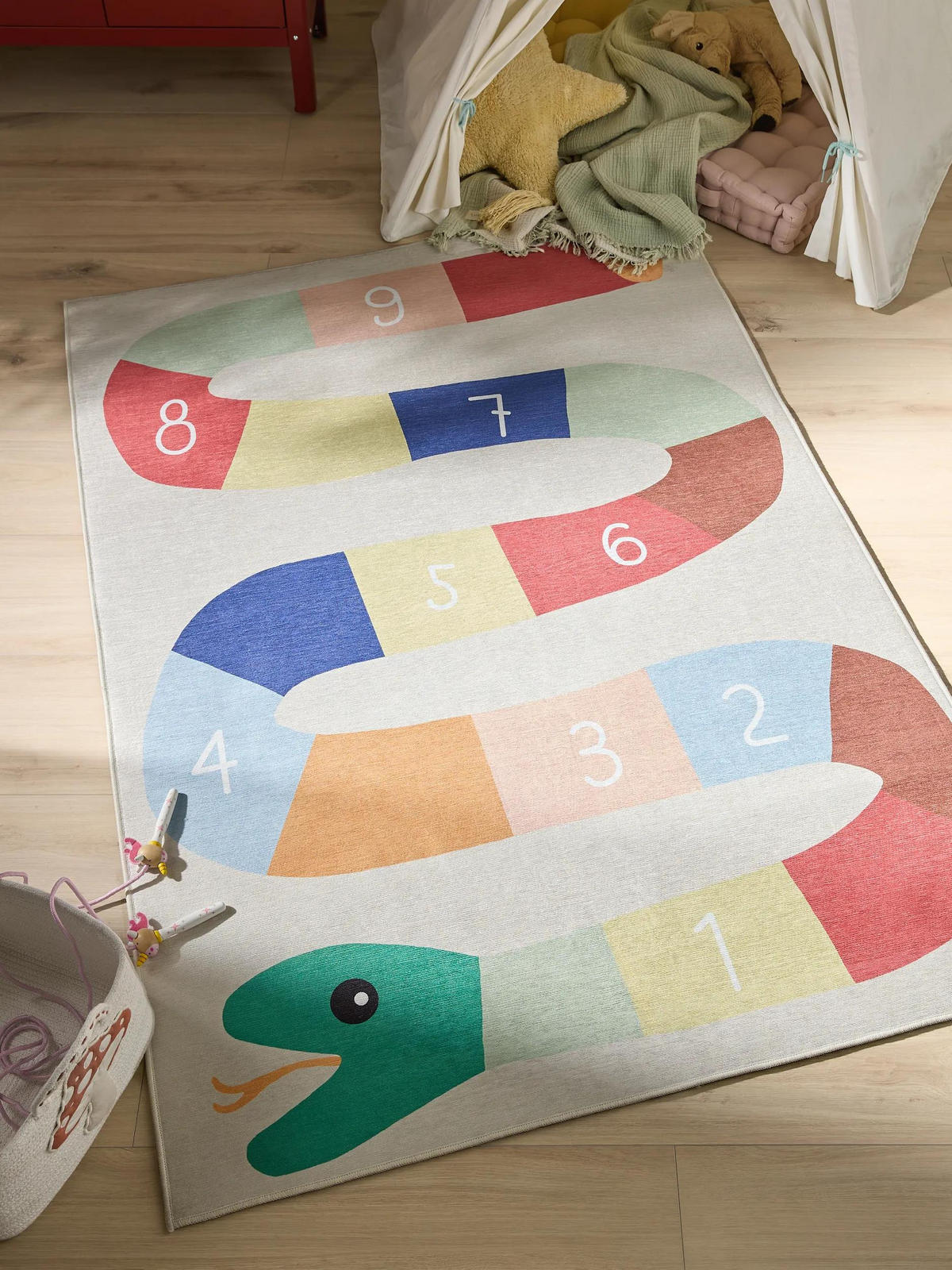 KINDERTEPPICH Pepe Multicolor 120/170 cm - Multicolor, Kunststoff/Textil (120/170cm) - benuta
