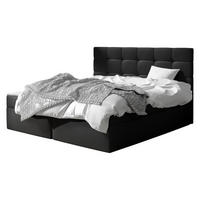 BOXBETT Luanda - Schwarz, Holzwerkstoff (180/200cm) - MIRJAN24