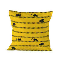 KISSENBEZUG machinery 80x80 cm mehrfarbig - Multicolor, Textil (80/80cm) - Happy Friday