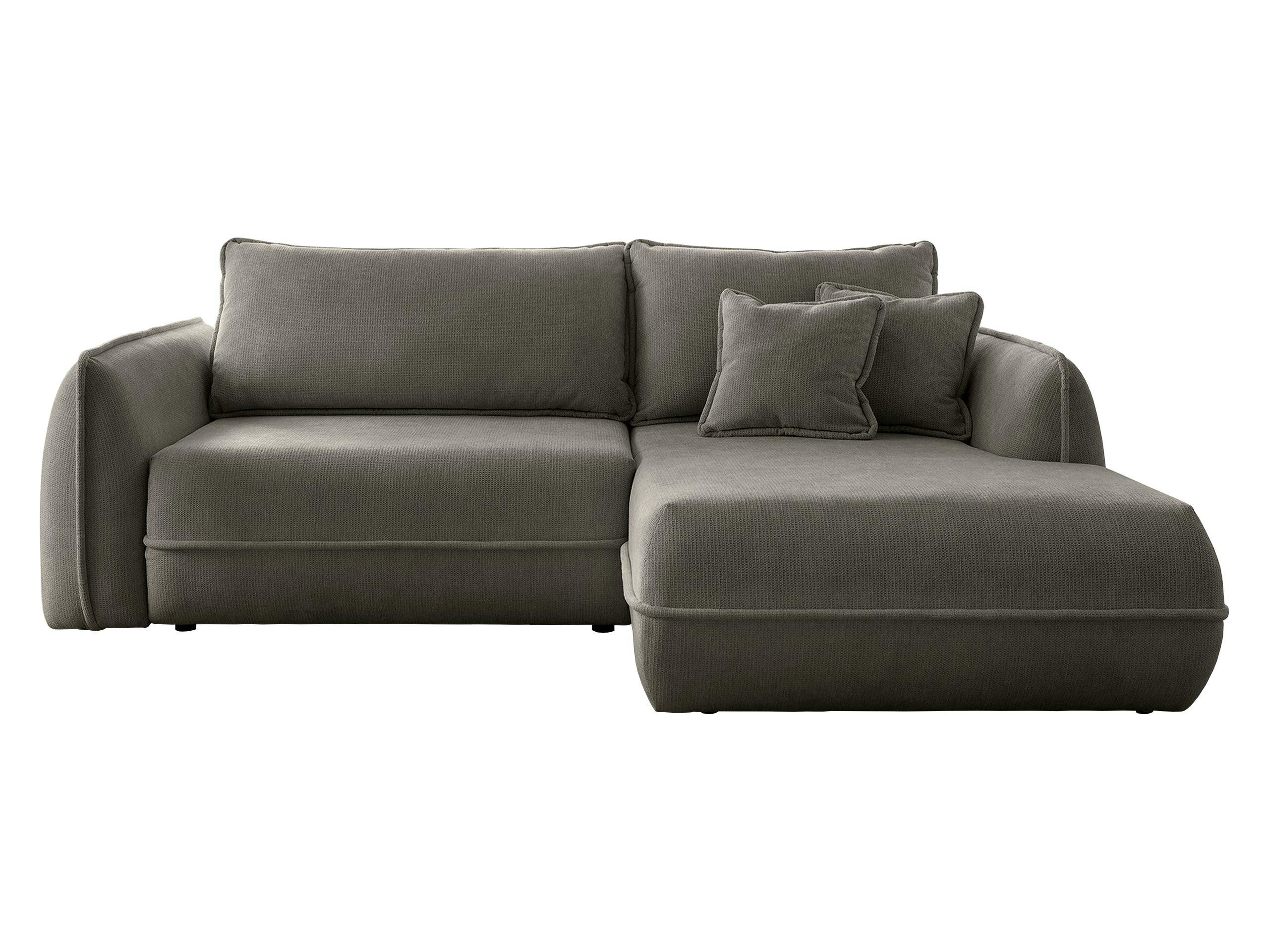 ECKSOFA Moho, Seite: Rechts - Schwarz/Braun, Holz/Kunststoff (254/162cm) - MIRJAN24