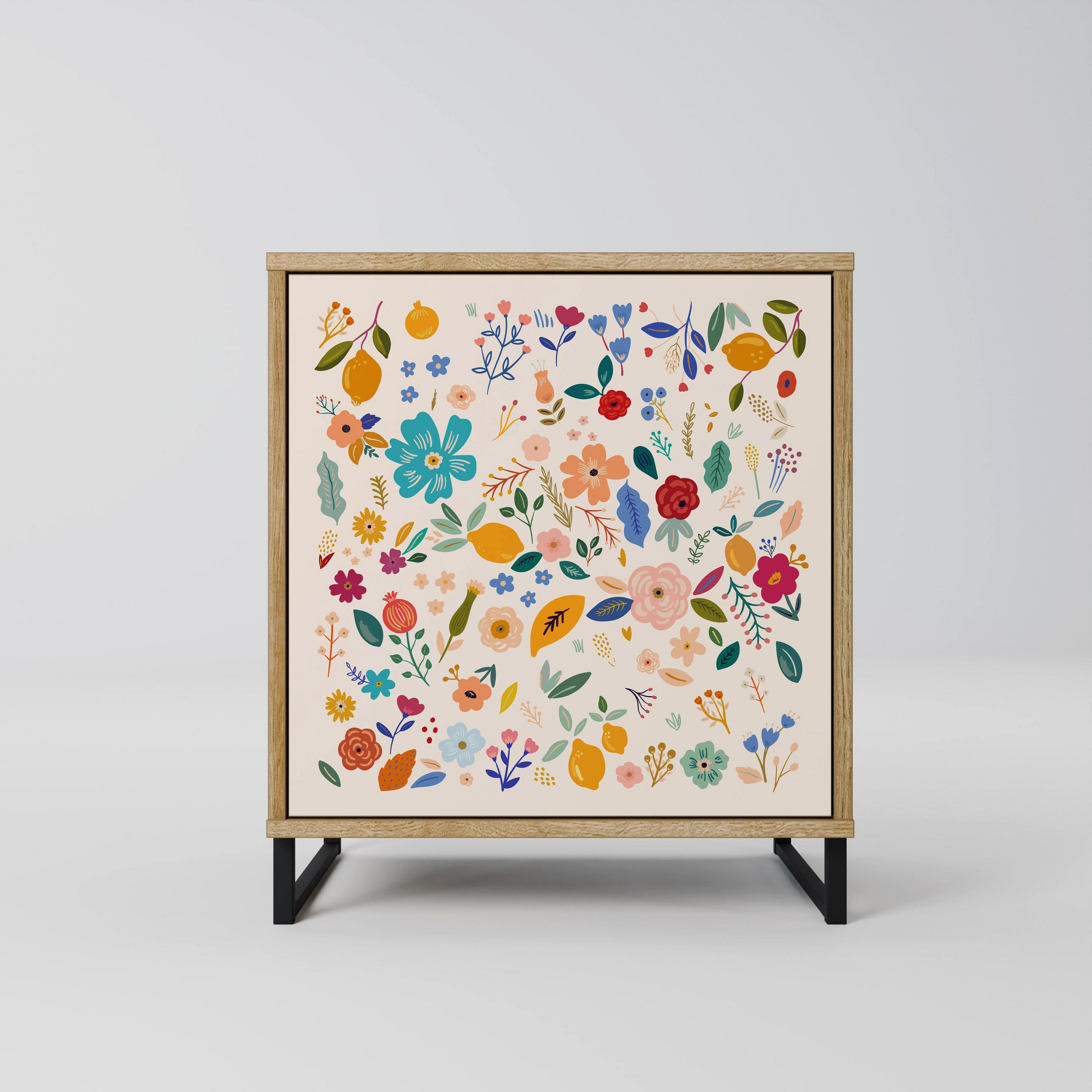 SpaceRebels Sideboard Eiche 57.5x67.5x42 cm