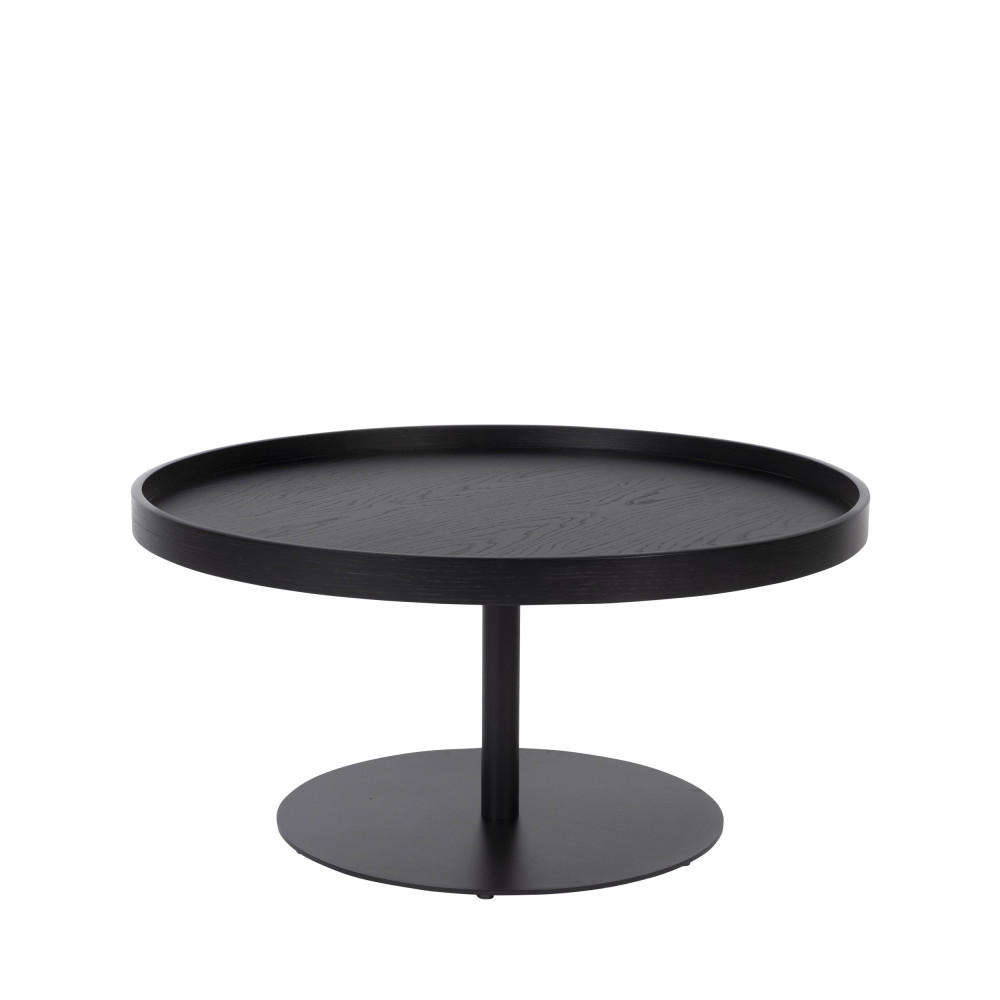 Drawer Couchtisch Schwarz 70x35x70 cm
