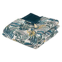 PLAID Peacock/Tropic 80/180 cm - Multicolor, Textil (80/180cm) - Atmosphera Createur d´interieur