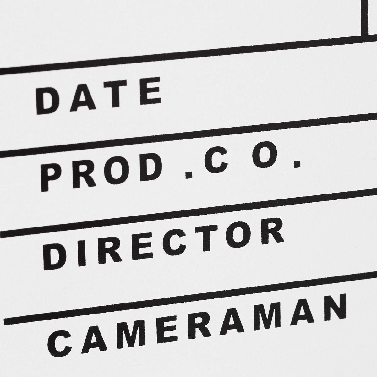 FILMKLAPPE - Weiß, Holzwerkstoff (26/1.1/1.5cm) - Relaxdays