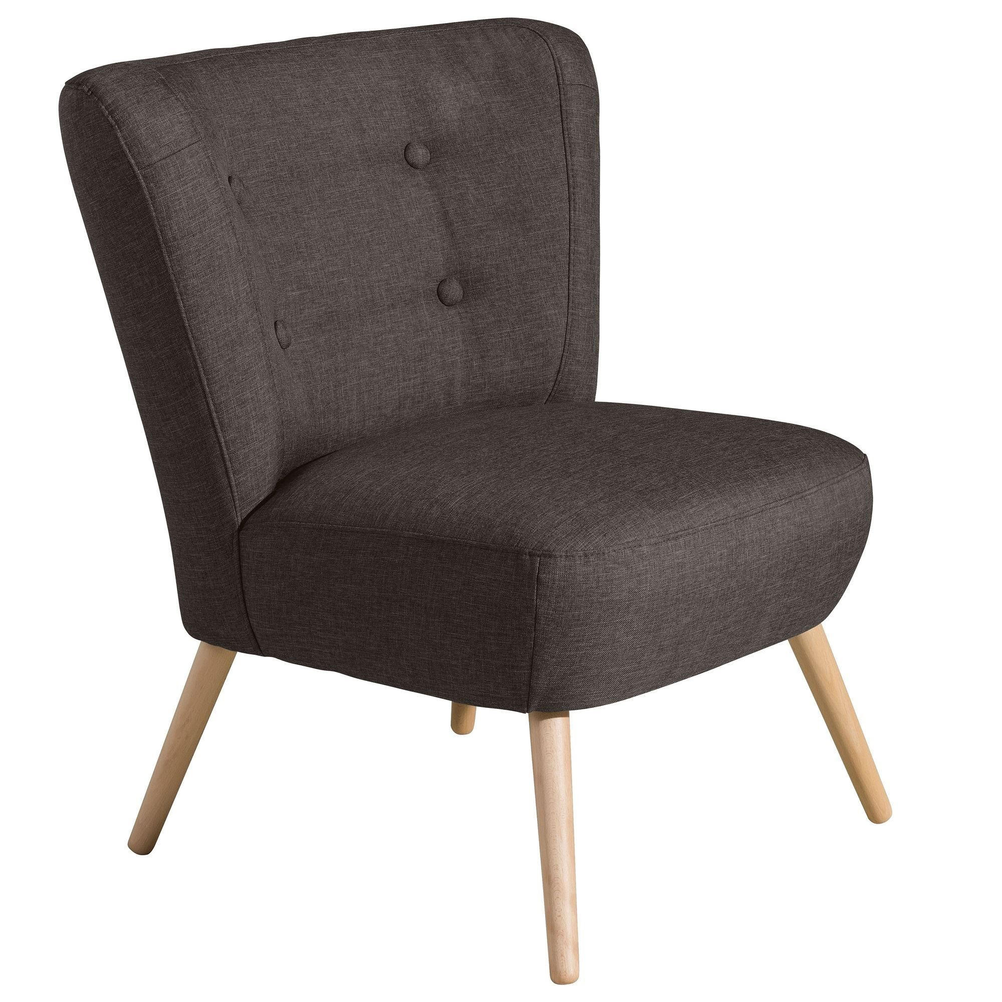 SESSEL Kassi Bezug Flachgewebe Buche natur / braun - Braun, Kunststoff (69/80/68cm) - 58aufmkessel