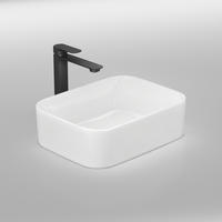 WASCHBECKEN mit pflegeleichter Oberfläche Weiß 50,5 / 38 / 15 cm - Weiß Hochglanz, Keramik (38/15/50.5cm) - EMKE