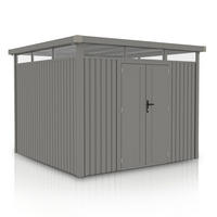 GERÄTEHAUS Luzern Pro Taupe - Taupe, Metall (294/222/294cm) - Juskys