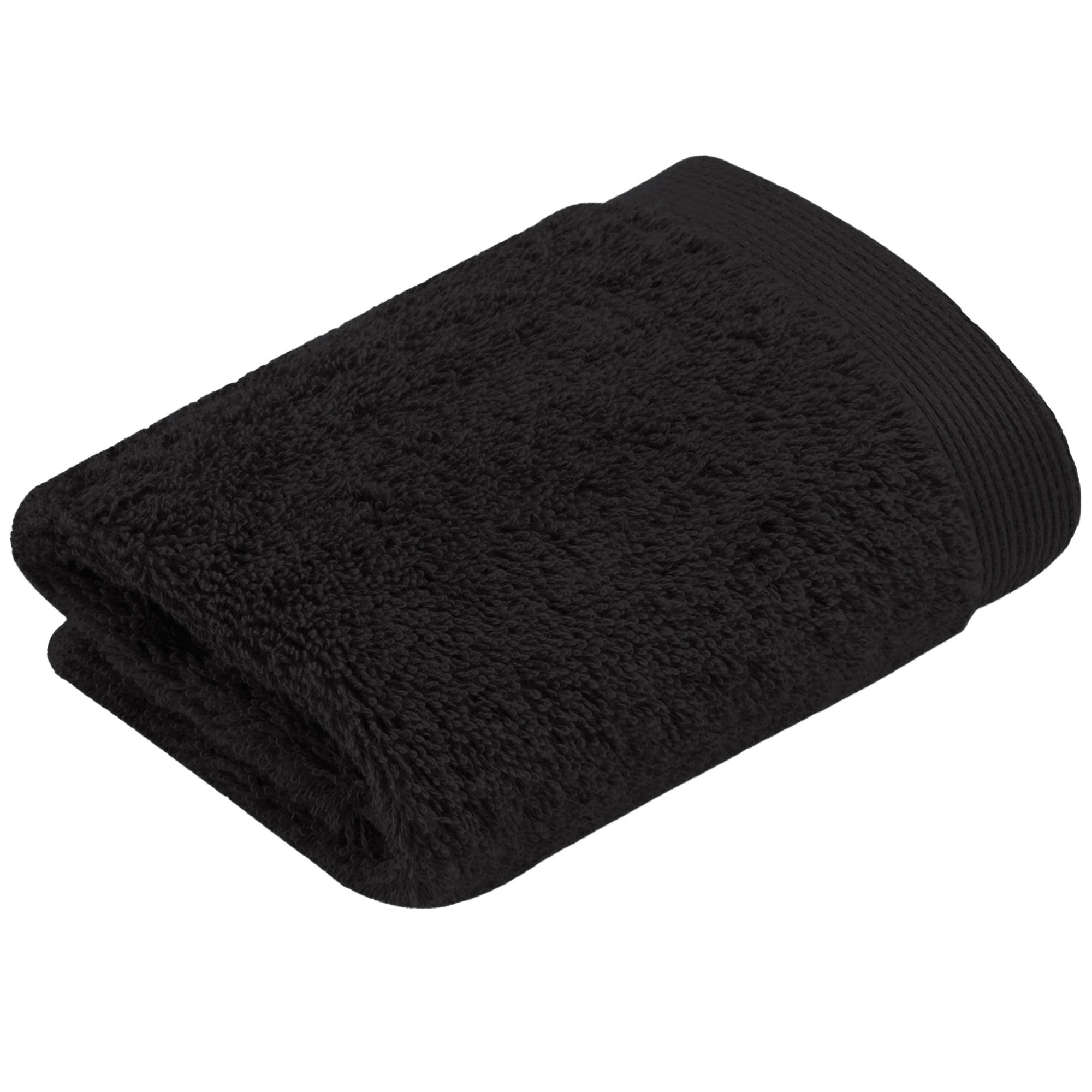 HANDTÜCHER HIGH LINE SCHWARZ - 7900 - Schwarz, Textil (30/30cm) - Vossen