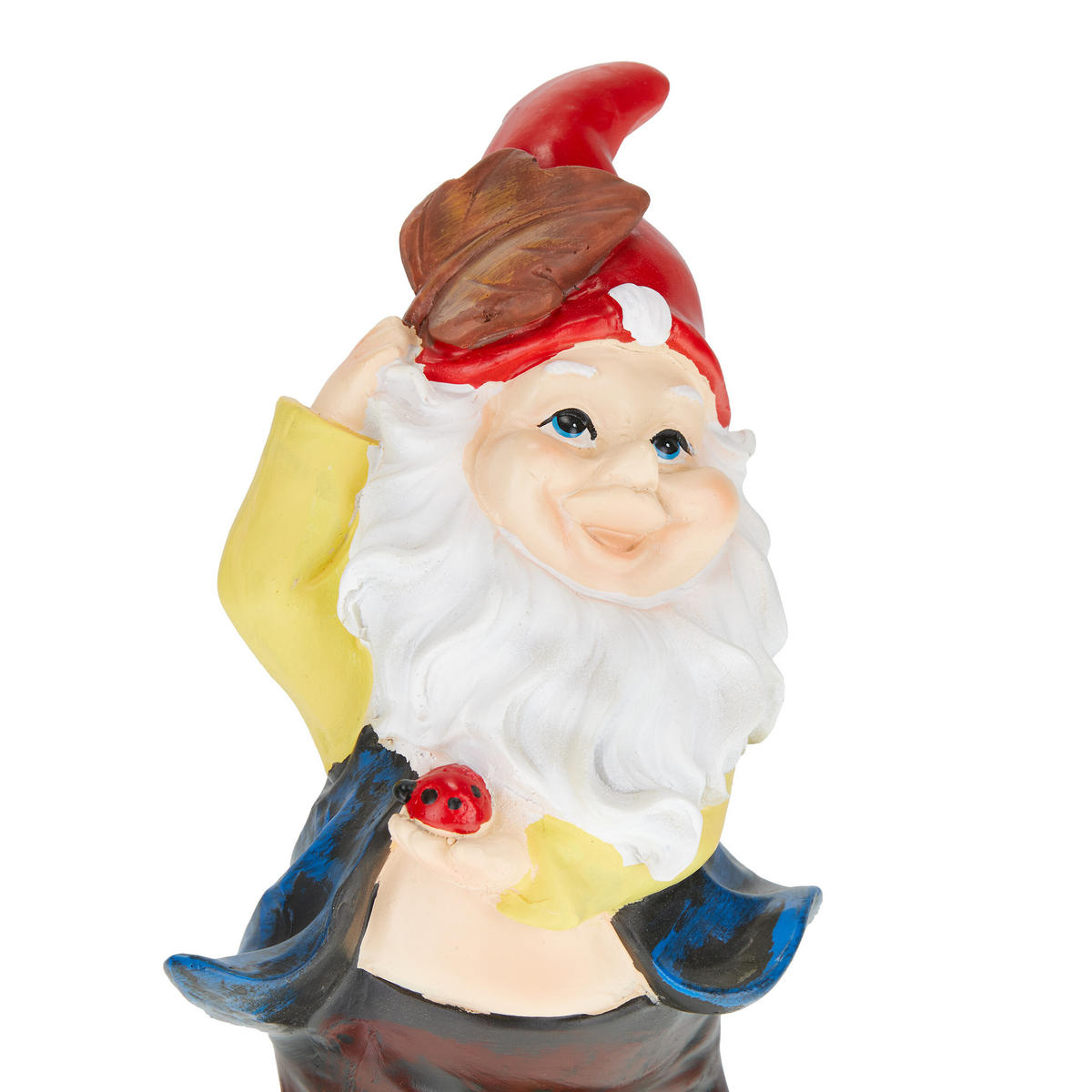 GARTENZWERG - Multicolor, Kunststoff (11/24.5/11cm) - Relaxdays