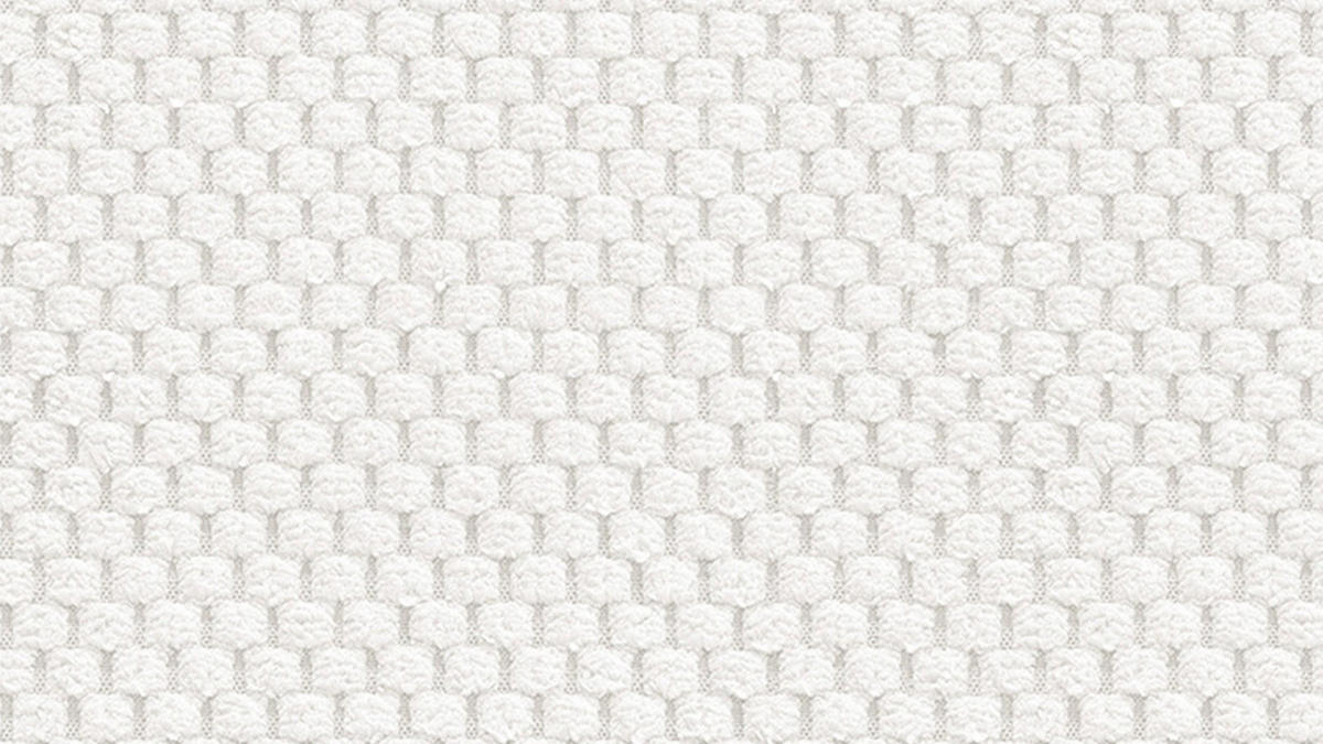 ECKSOFA MELLOW 3-Sitzer, creme - Creme/Schwarz, Holz/Textil (232/156cm) - Courtois Laville