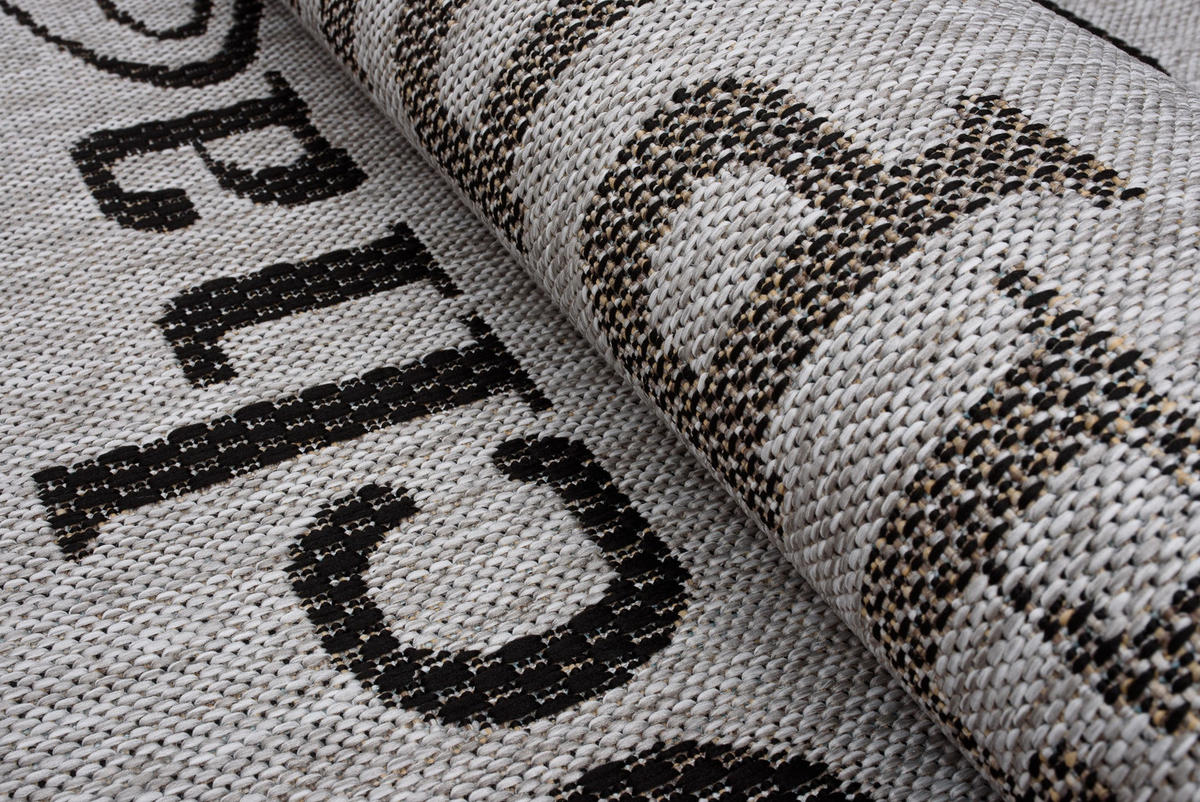 TEPPICH MELISSA Grau 160/230 cm - Grau, Kunststoff (160/230cm) - Tapiso