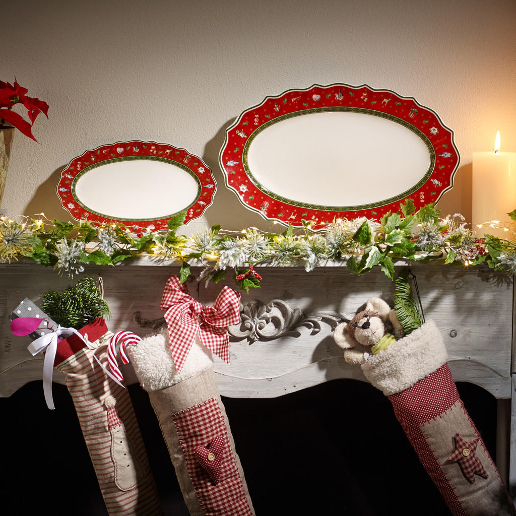 SERVIERPLATTE Toy's Delight bunt 50 x 32 cm - Multicolor, Keramik (31.5/4.5/50cm) - Villeroy & Boch