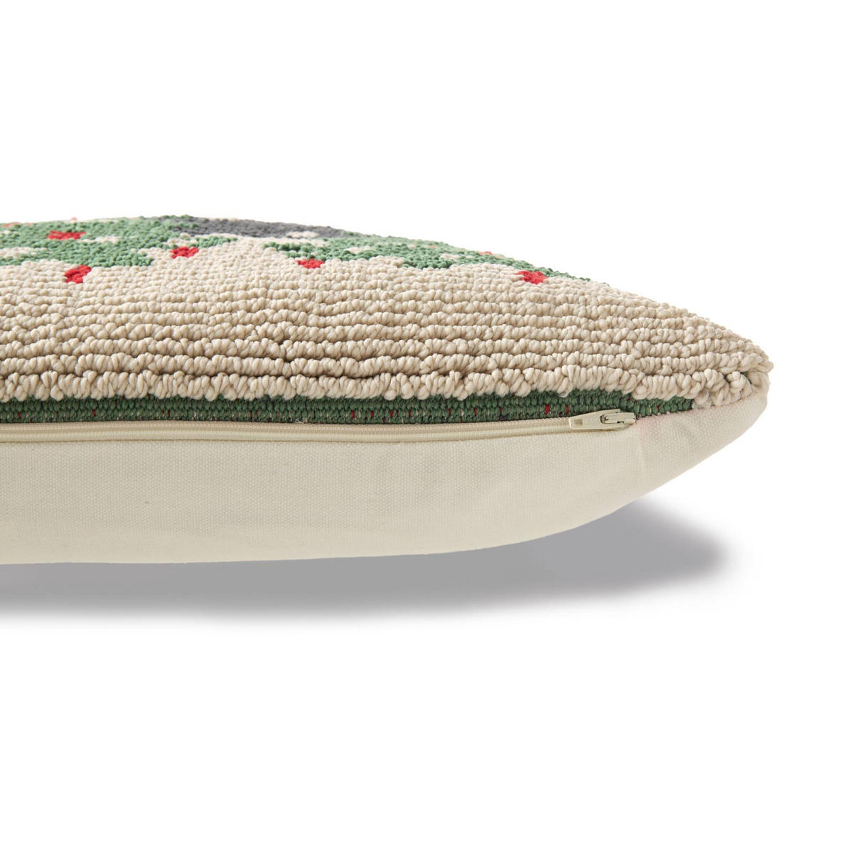 ZIERKISSENHÜLLE WEIHNACHTSKISSEN - Beige, Textil (30/50cm) - Tom Tailor