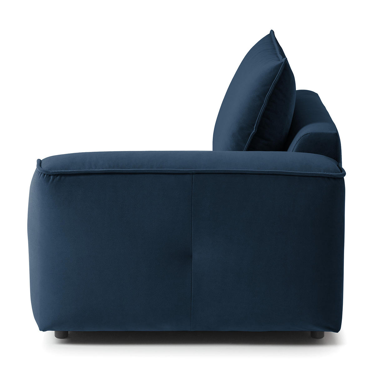 MODULSESSEL - Dunkelgrau, Holz/Textil (104/82/99cm) - home24