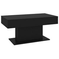 COUCHTISCH Schwarz 96x50x45 cm Holzwerkstoff - Schwarz, Holzwerkstoff (96/50/45cm) - furnicato