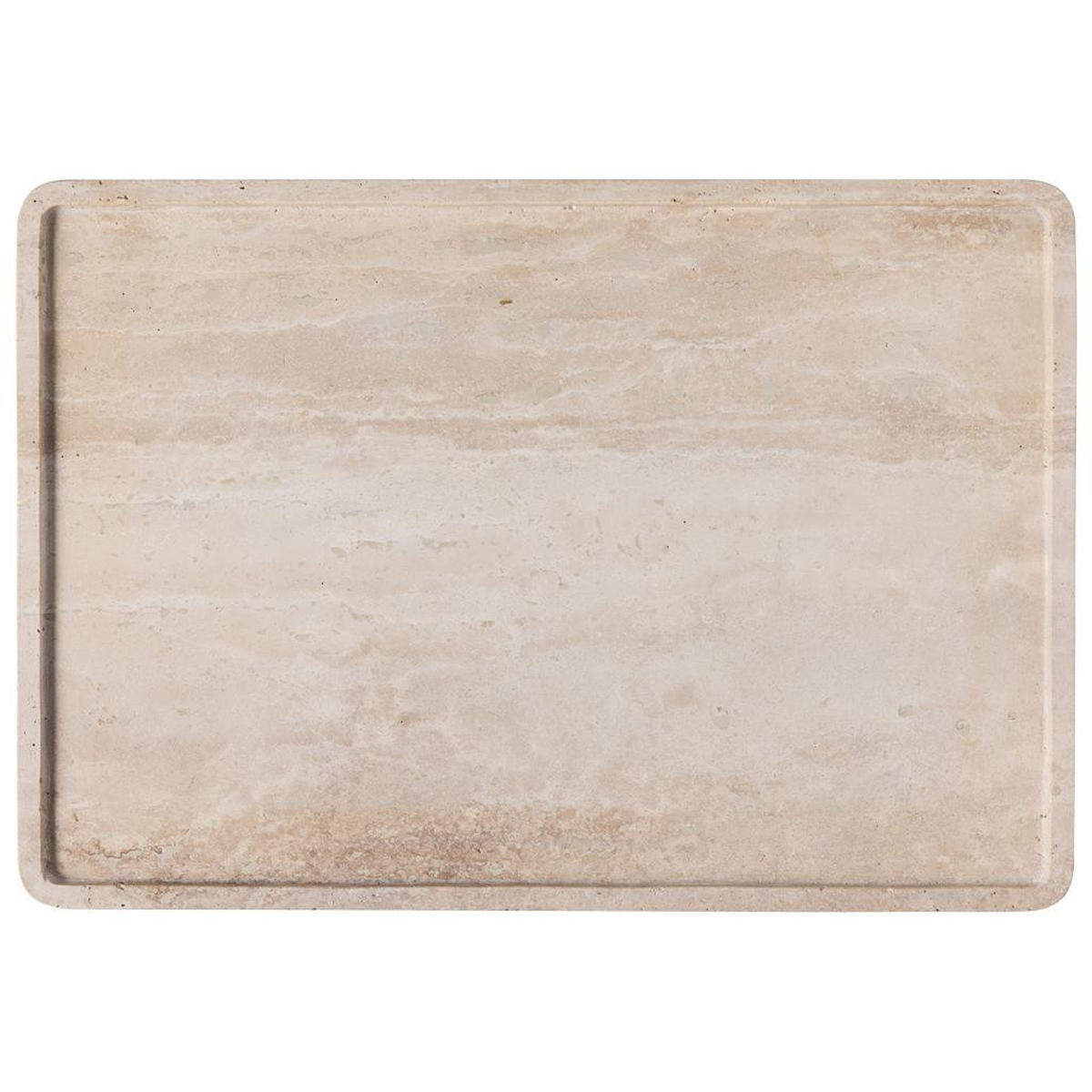 SERVIERPLATTE Manufacture Travertine beige 40,5 x 28,2 cm - Beige, Keramik (28.2/1.7/40.5cm) - Villeroy & Boch
