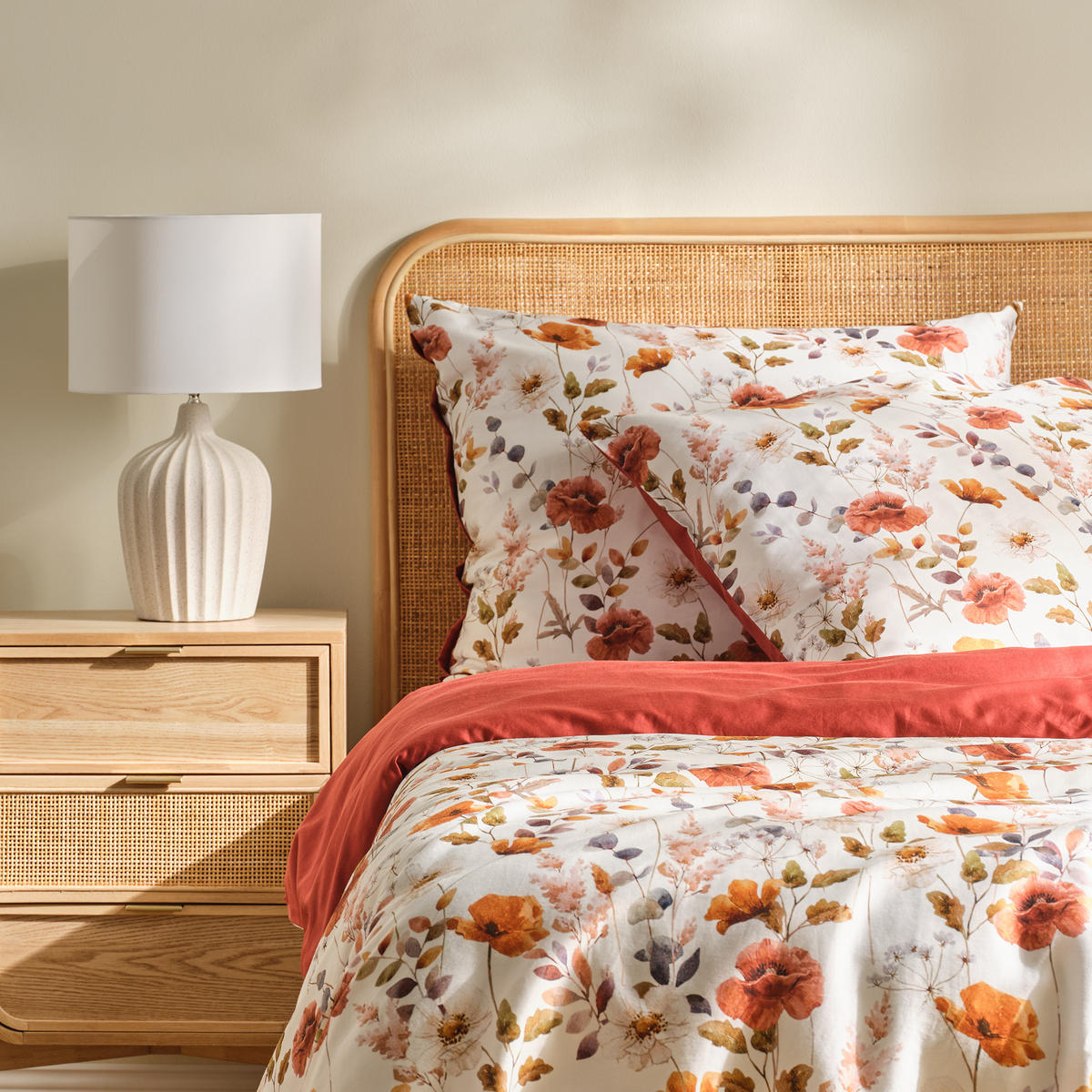 BETTWÄSCHE Lorea - Weiß, Textil (200/220cm) - home&you