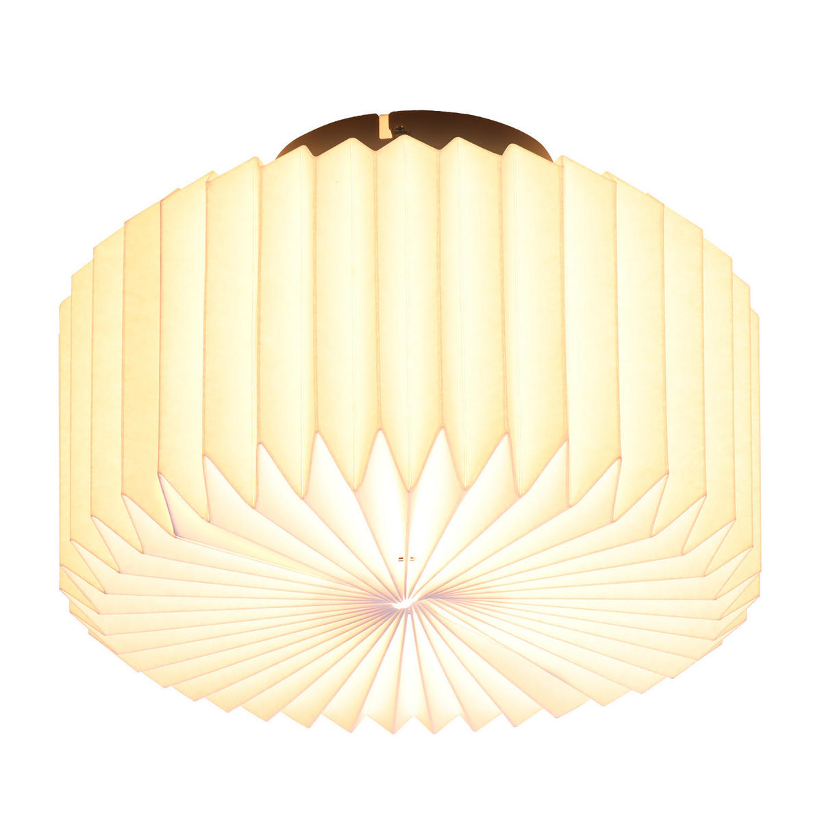 DECKENLEUCHTE 24/17/24 cm - Weiß, Metall (24/24/17cm) - ZMH