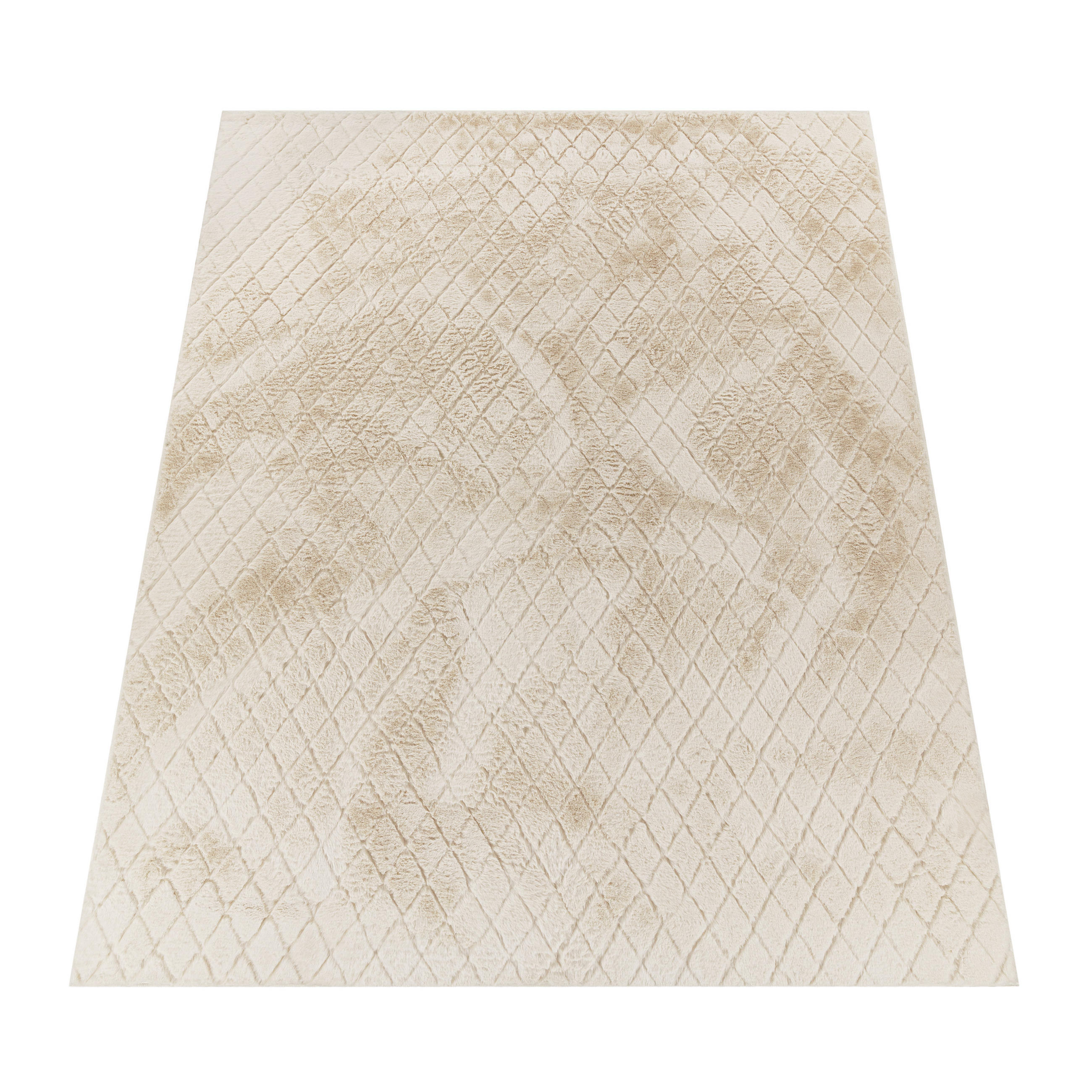 HOCHFLORTEPPICH 120/160 cm Arnheim 742 - Creme, Textil (120/160cm) - Paco Home