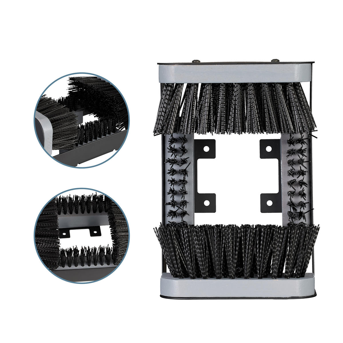 SCHUHABSTREIFER - Schwarz, Holz/Kunststoff (23/10.5/15.5cm) - Relaxdays