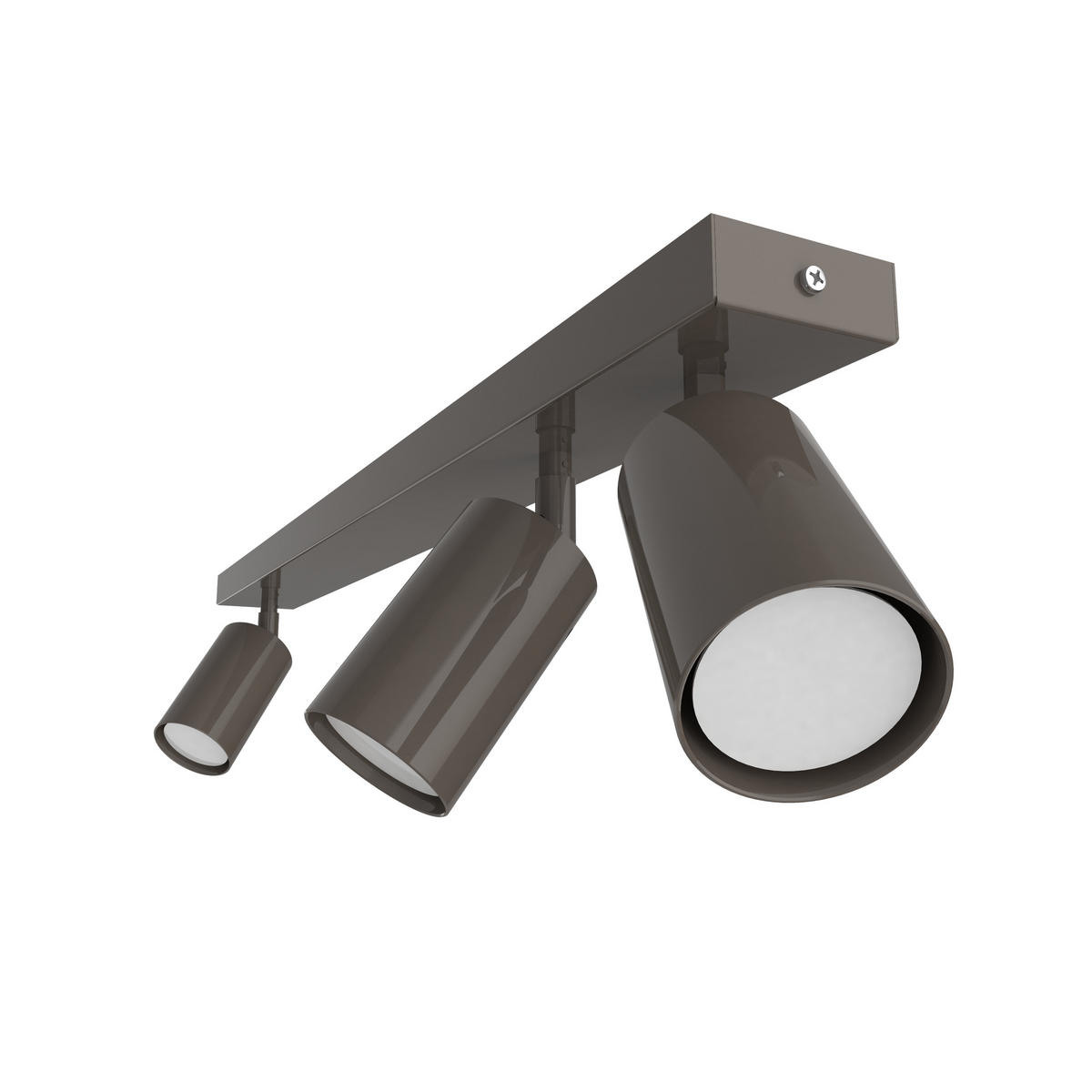 DECKENLEUCHTE - Graubraun, Metall (6/70/6cm) - Lumicom