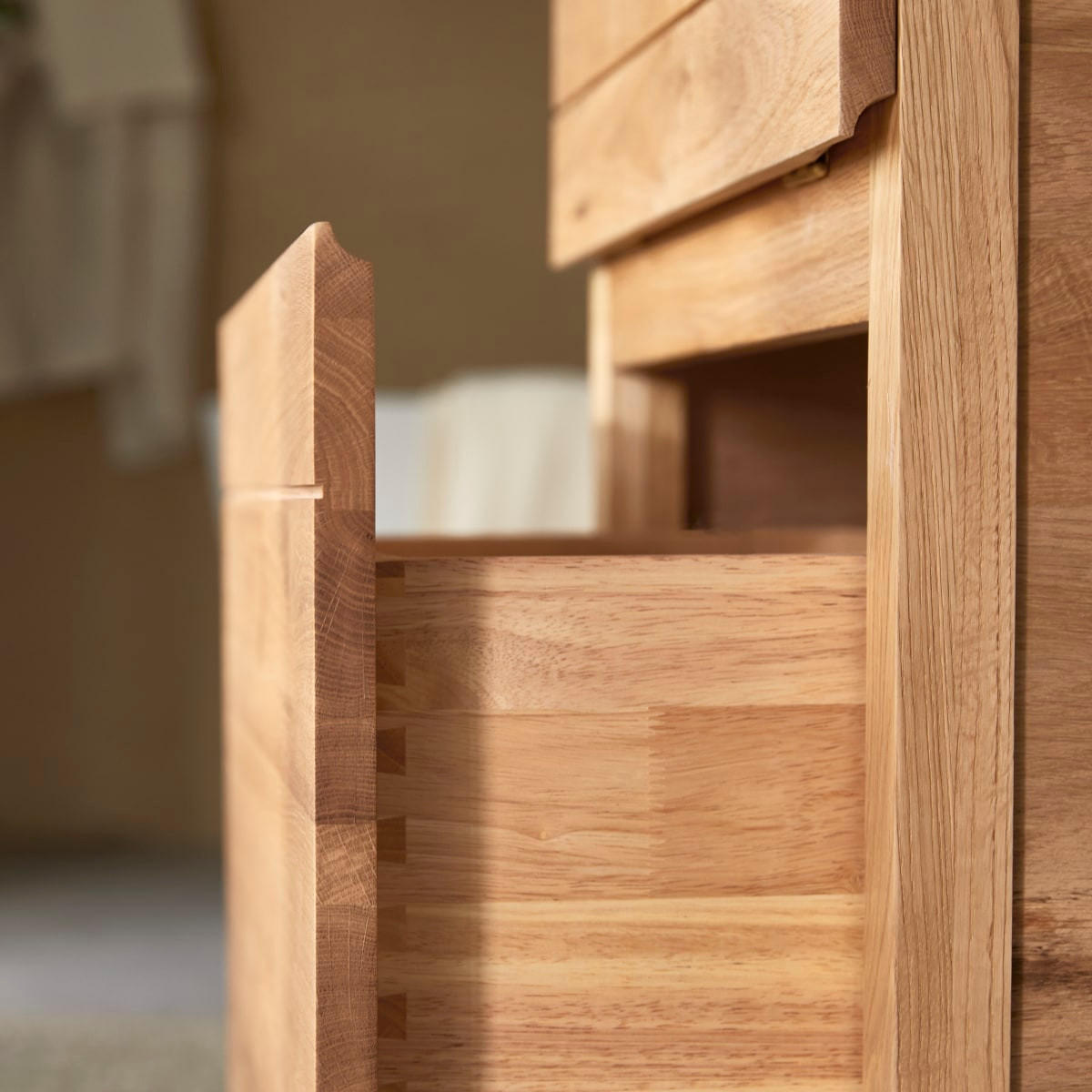 WASCHTISCHUNTERSCHRANK Easy Natur aus Eiche - Naturfarben, Holz (62/90/45cm) - Tikamoon