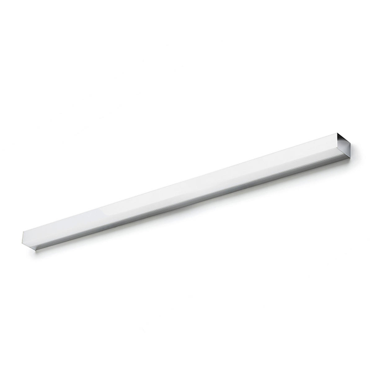 WANDLEUCHTE LEVIA 90 Chrom 18 W IP44 - Chromfarben, Metall (6/4/90cm) - Rendl