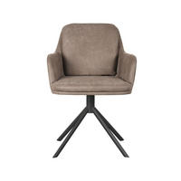 ESSZIMMERSTUHL Joy - Taupe - 63/58/83 cm - - Taupe, Textil (58/83/63cm) - LABEL51