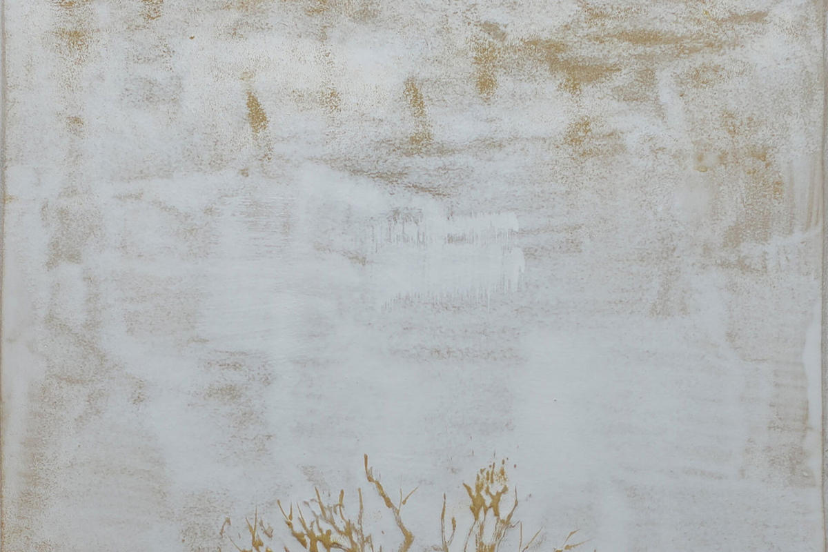 ACRYLBILD HANDGEMALT 60/120 cm - Grau, Holz/Textil (1.94/120cm) - KUNSTLOFT