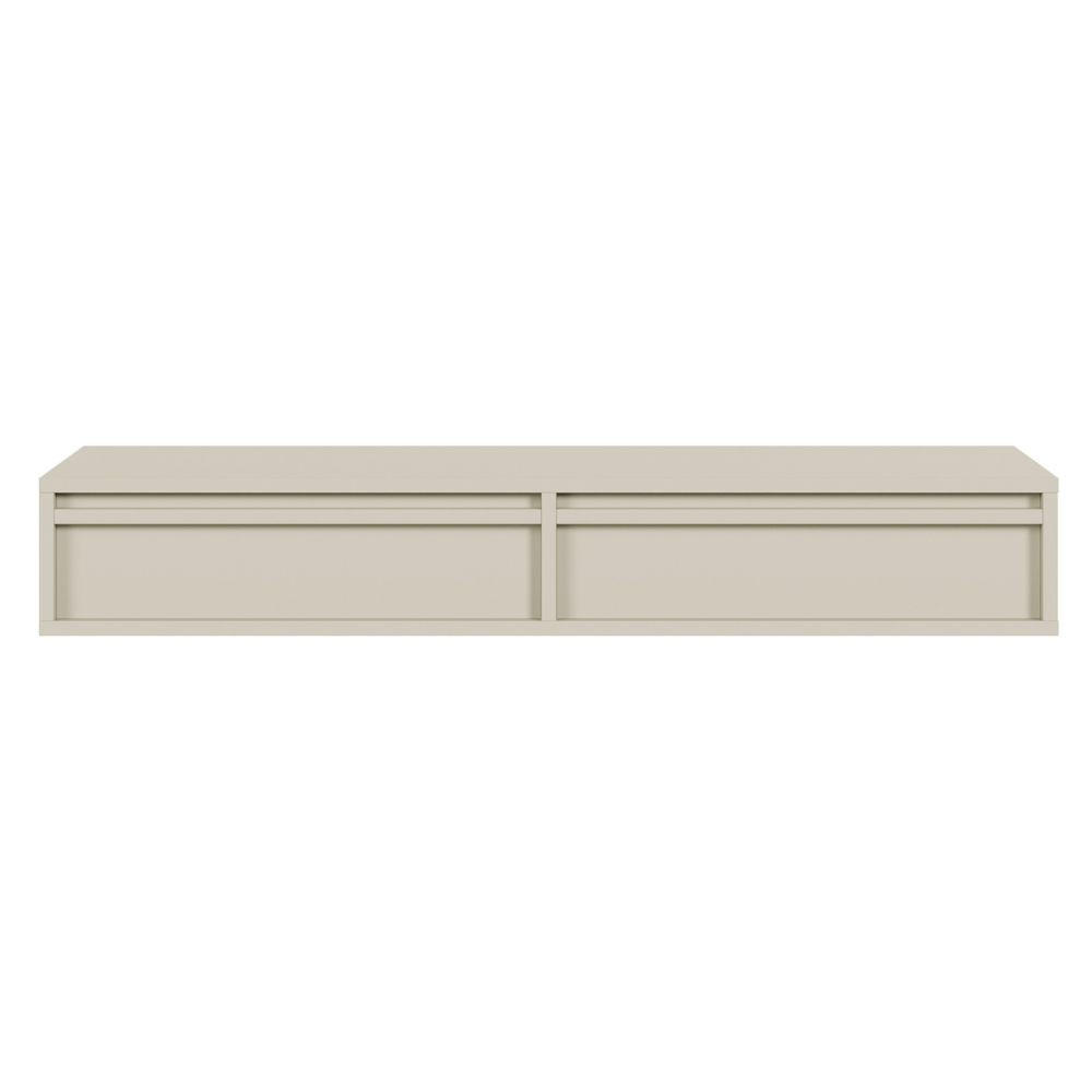 SCHMINKTISCH Evo Graubeige 110 cm - Greige, Holzwerkstoff (110/17/38.5cm) - Selsey