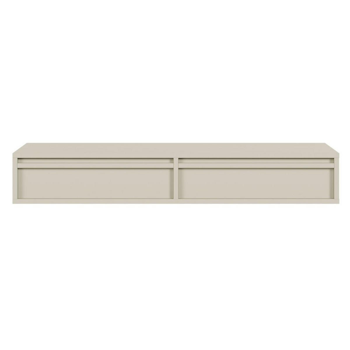 SCHMINKTISCH Evo Graubeige 110 cm - Greige, Holzwerkstoff (110/17/38.5cm) - Selsey