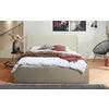 POLSTERBETT Mailand Beige 200 x 200 x 40 cm Stauraum ohne hydraulische Funktion Ohne Matratze und Lattenrost - Beige, Holz (200/200cm) - Halmon Schlafkomfort Betten 