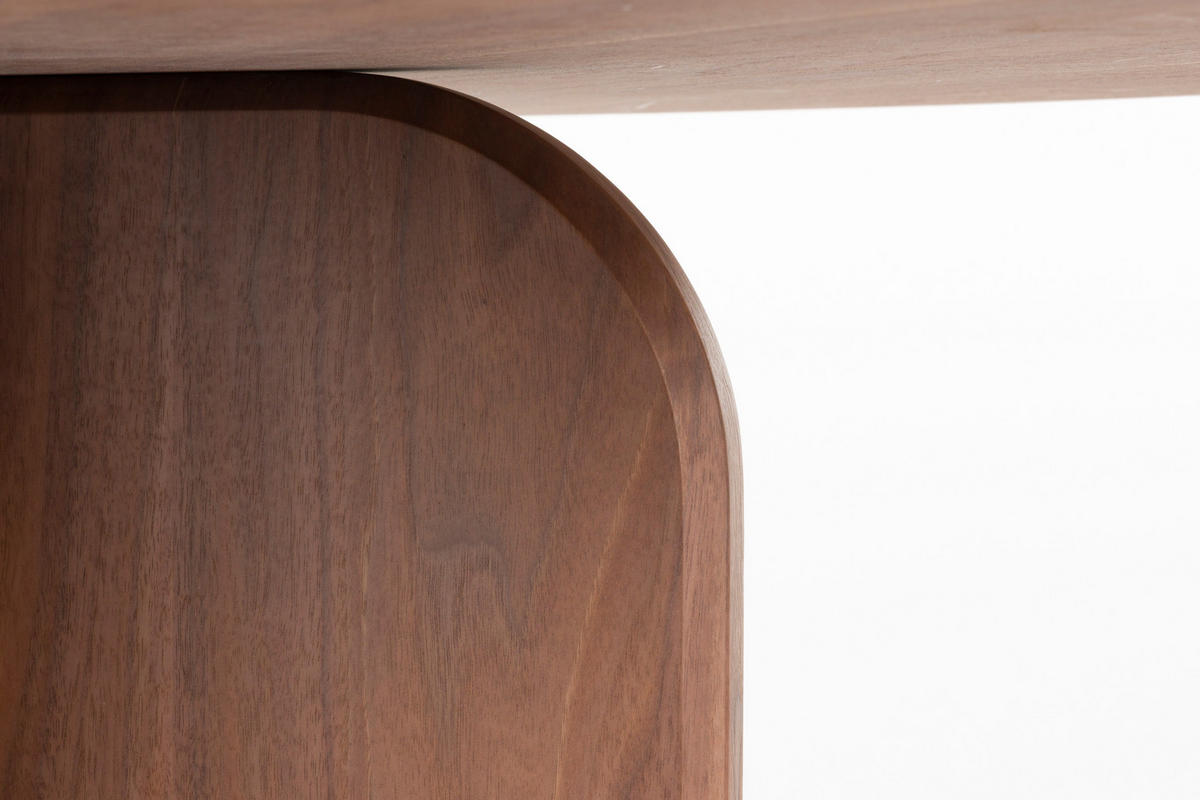 ESSTISCH Laurent - Braun - 120/120/75 cm - Braun, Holz (120/120/75cm)