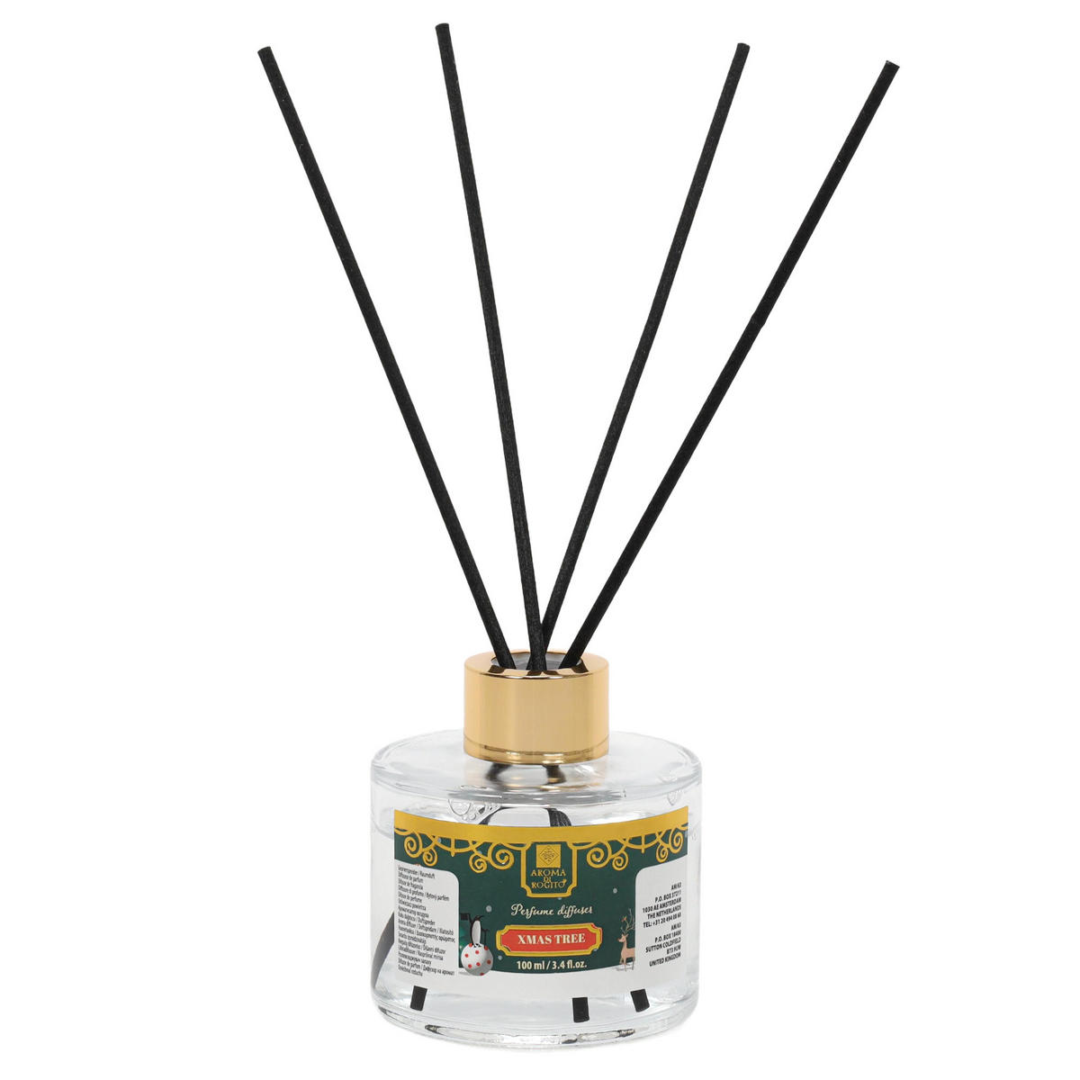 DUFTÖL 100 ml - Grün, Glas (6/6/20cm)