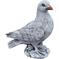 STEINFIGUR Taube frostfest wetterfest Gartenfigur - Grau, Stein (10/22/22cm) - stoneandstyle