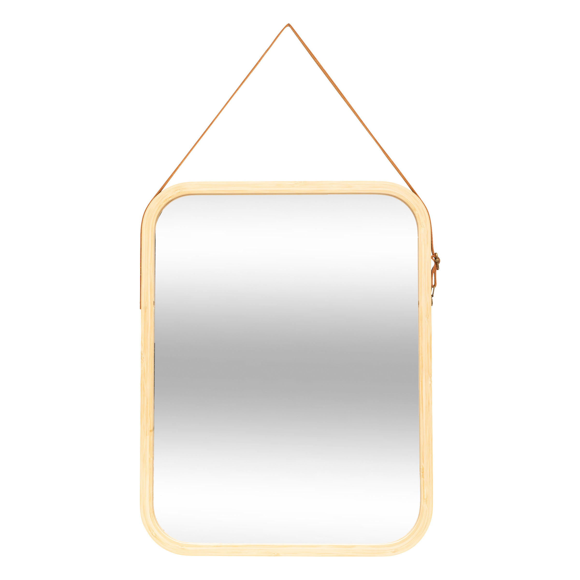 BADEZIMMERSPIEGEL Loft 35/45 cm - Beige, Naturmaterialien (1.5/45/35cm) - 5five Simply Smart