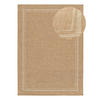 OUTDOORTEPPICH Beige Mit Juteeffekt Guinea 120/170 cm - Beige, Naturmaterialien/Textil (120/170cm) - Atticgo